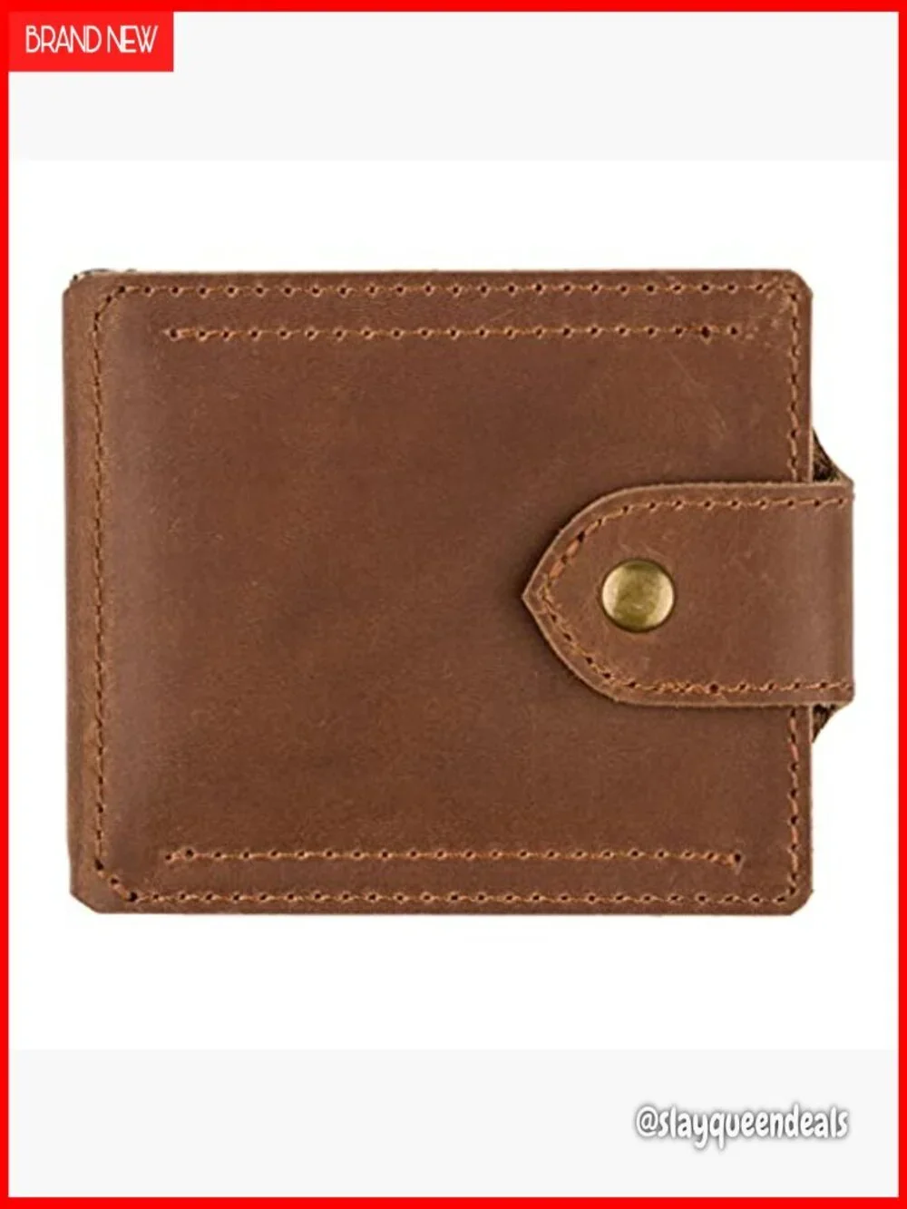 Slim Bifold Leather Wallet with Money Clip RFID Blocking Coin Pocket